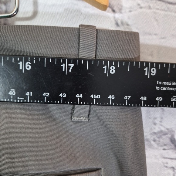 GAP CLASSIC STRAIGHT FIT KHAKIS CHINO MEN SIZE 36X36 Gray NWT - Picture 8 of 13